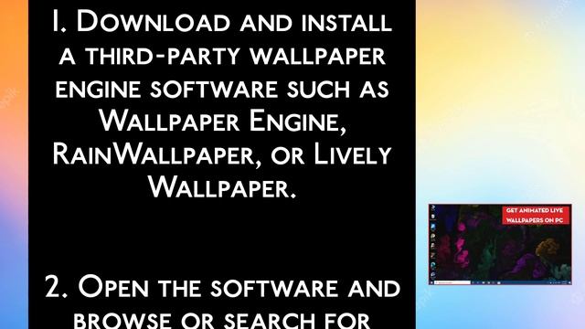 How to Get Live Wallpapers on PC For Windows (Animated Wallpapers) смотреть онлайн