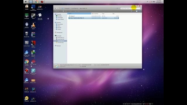 windows 7 mac os x theme HD смотреть онлайн