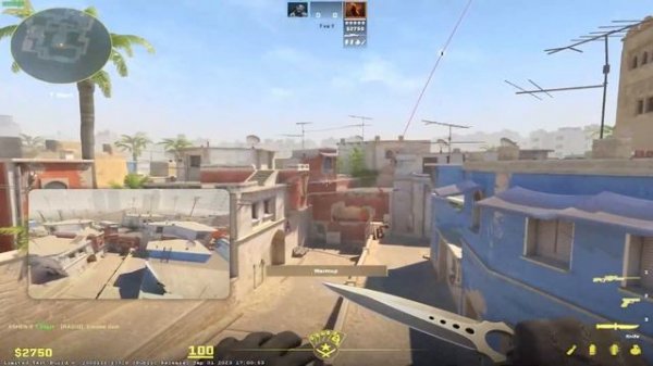 CS2 Mirage: Easiest Window Smoke #cs2 #csgo