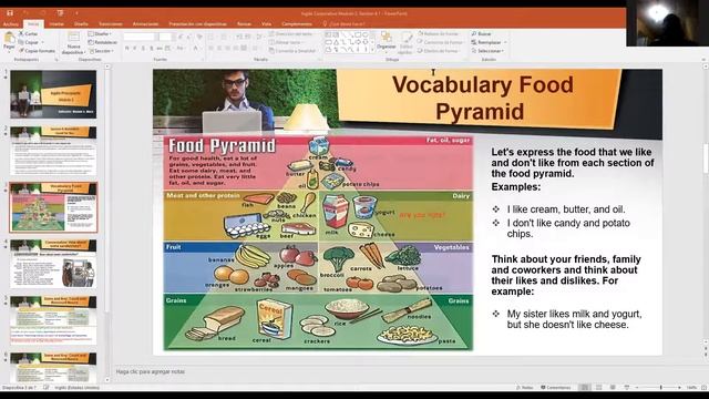 Ingles Corporativo- Food Pyramid Vocabulary/Count and Noncount Nouns смотреть онлайн