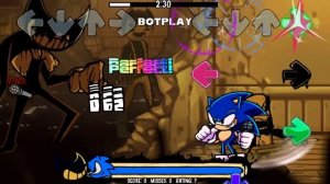 Friday Night Funkin: Sonic in Indie Cross: VS Bendy
