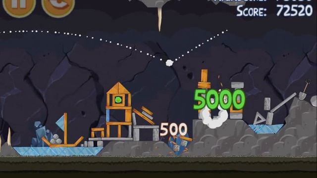 Angry Birds Mine and Dine 15-6 Walkthrough 3 Stars iPhone смотреть онлайн