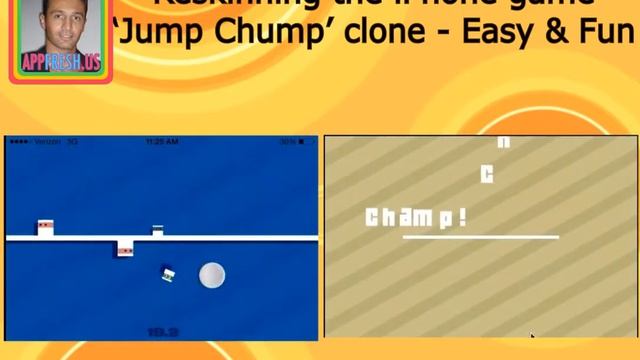 Jump! Chump! Clone + Online Course For IOS - Source Code For Sale