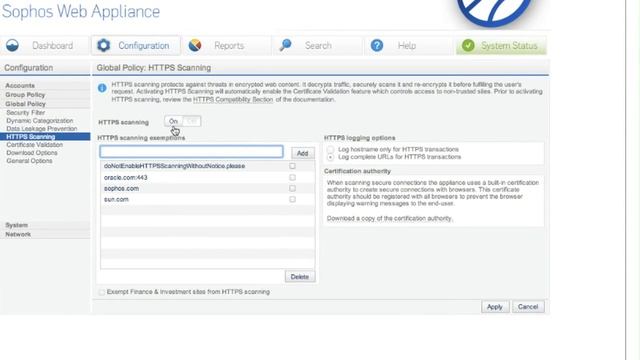 Sophos Web Appliance Product Tour смотреть онлайн