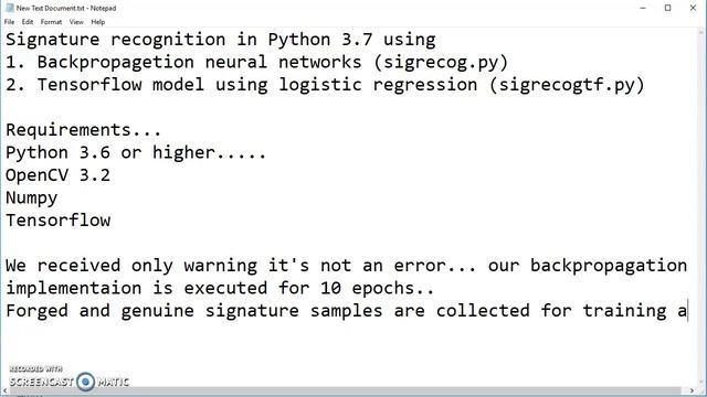 Signature Detection Forged Genuine смотреть онлайн