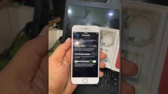 Iphone 7 (128)gb with all genuine acc. Price.9499/-cont.9582811819 #iphoneavailable