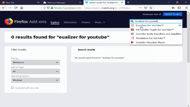 How to Add Equalizer on Youtube in Mozilla Firefox Browser in Windows 10 смотреть онлайн