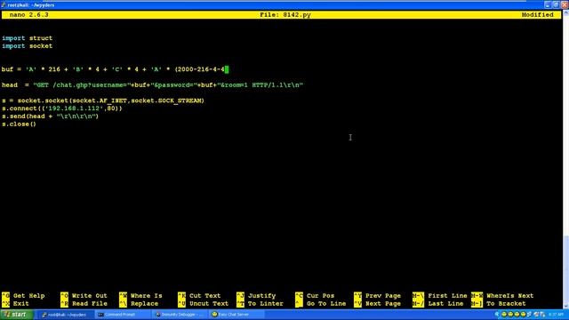 EasyChat Buffer Overflow Exploit смотреть онлайн