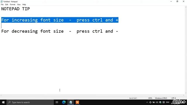 12- Windows -notepad tip 2 смотреть онлайн