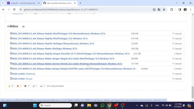 Cara download WSA Build windows (10 dan 11) - mudah (tanpa-ribet-tanpa-login) смотреть онлайн