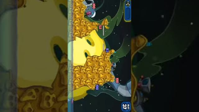 24 jan 2013 worms part 2 Armageddon ios iPhone version Gameplay смотреть онлайн
