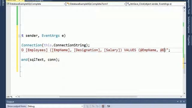How to Connect SQL Server 2012 to Visual Studio 2013 in Windows Form C# Part 2, in Hindi/Urdu смотреть онлайн