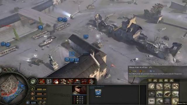 Luftwaffe Defense | Company Of Heroes Europe At War Mod смотреть онлайн