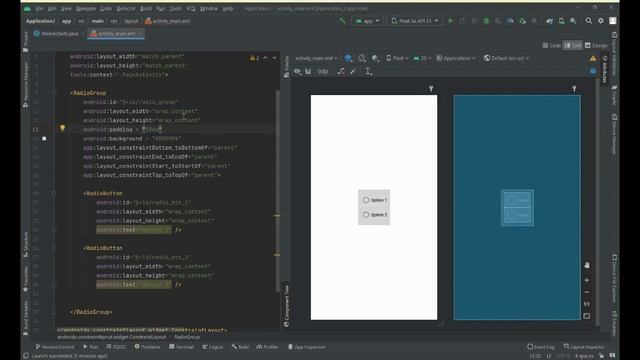 Radio Group | Android Studio | Java смотреть онлайн