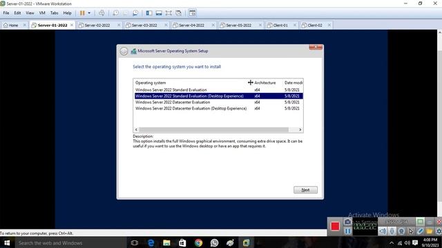 Installation of Server 2022 | Microsoft Windows Server 2022 | Netexpertz | смотреть онлайн