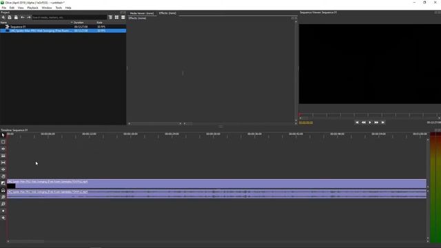 How To Insert Media in Olive Video Editor смотреть онлайн