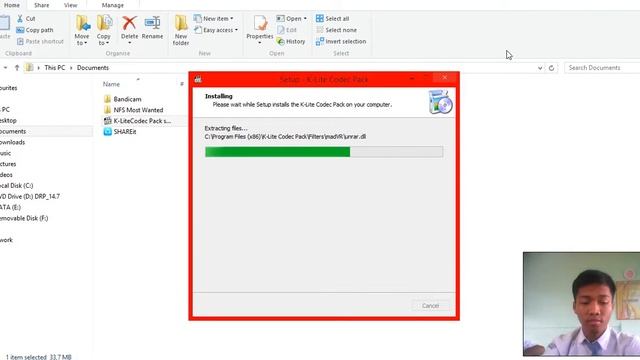 Video tutorial cara instal K lite Codec pack смотреть онлайн