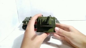 Советский танк КВ-2 самоделка из Лего