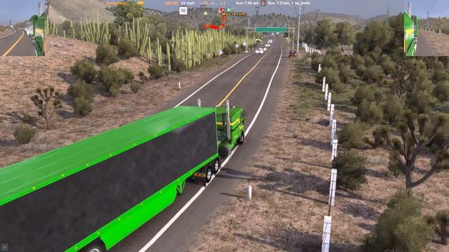 American Truck Simulator - The KSW - Peterbilt 352 смотреть онлайн