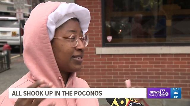 Earthquake rattles Pocono residents смотреть онлайн
