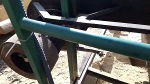 самодельная ленточная пилорама