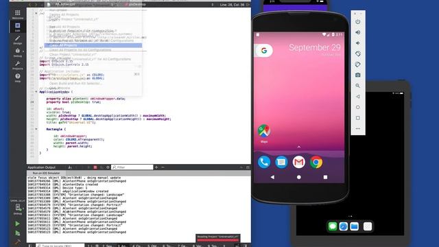 Qt/QML for iOS/Android: Universal UI for phone, tablet and desktop. смотреть онлайн