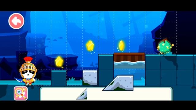 little panda jewel adventure - Baby Panda Parkour Map - Baby Kids Games - Android GamePlay video смотреть онлайн