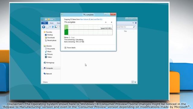 How to manage file copy operations in Windows 8 смотреть онлайн