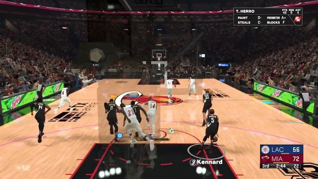 NBA 2k23 Tyler Herro Create A Star ep.3- The Clippers were looking lost! смотреть онлайн