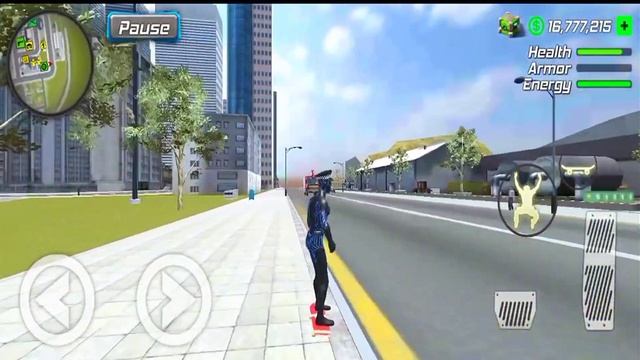 Black Hole Rope Hero Vice Vegas - Fire Truck at Train Station - Android Gameplay смотреть онлайн