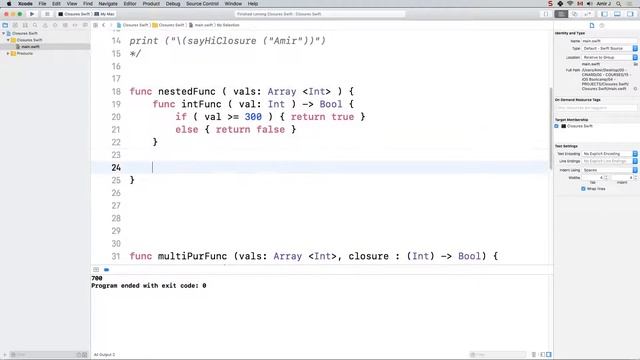 iOS SDK Closures смотреть онлайн
