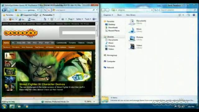 Windows 7 beta 1 New Feature Highlights смотреть онлайн