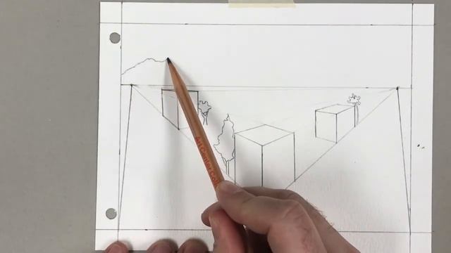 2 Point Perspective Landscape Demo смотреть онлайн