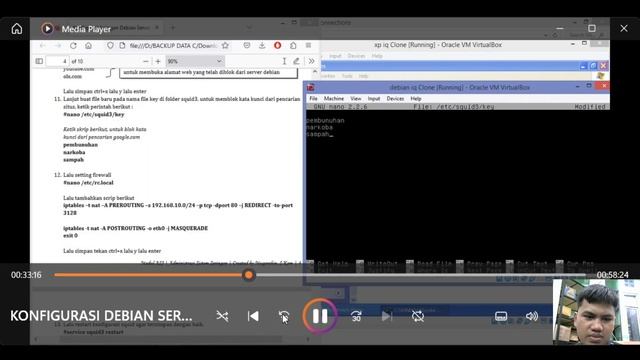 KONFIGURASI DEBIAN SERVER FULL CLIENT WINDOWS XP | TUGAS UAS SISTEM OPERASI ITBAAS смотреть онлайн