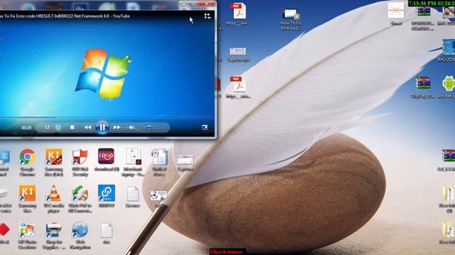 How To Fix Error code HRESULT 0x8000222 Net Framework 4 0 +4.5 YouTube смотреть онлайн