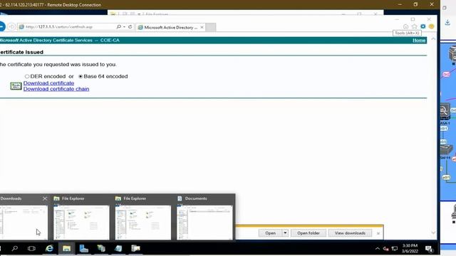 04-(EAP-TLS) Using ISE - Enable HTTPS on CA смотреть онлайн