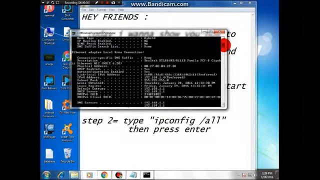 how to check ip address and mac address in window смотреть онлайн