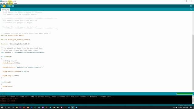Cara memprogram ESP 32 mengaktifkan bluetooth dan menghubungkan ke aplikasi blynk смотреть онлайн