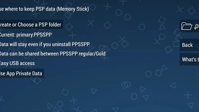 How to create or change Memory Stick Folder in PPSSPP ANDROID 13+ смотреть онлайн