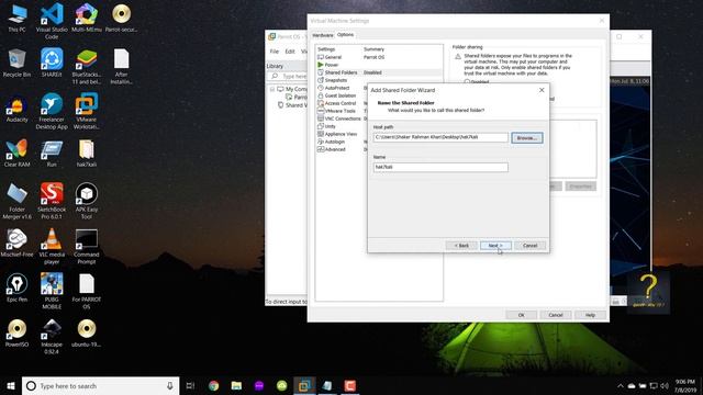 How to share common folder between Windows and Virtual Machine + create folder shortcuts in Linux? смотреть онлайн