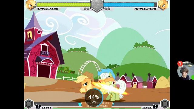 MLP Fighting Game Running in Emulated Windows 95 on Android смотреть онлайн