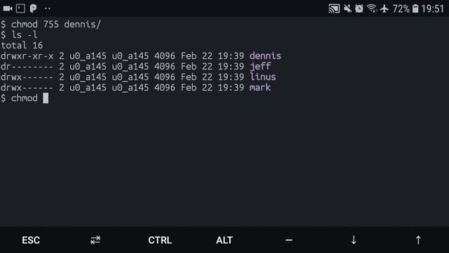 Commands of the Day Ep 7: Revisiting chmod command смотреть онлайн