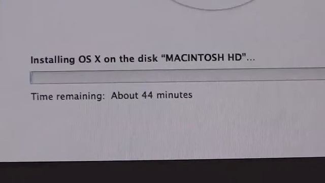 Mac OS 10.9 (Mavericks) Installation Video смотреть онлайн
