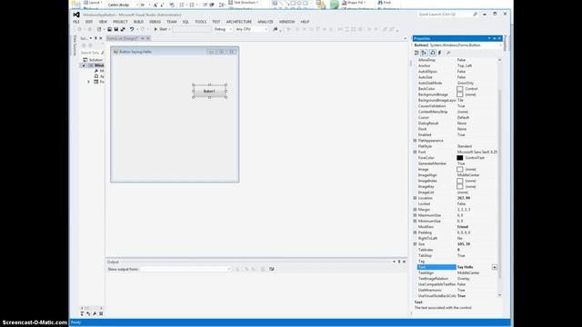 VB NET Windows Application Project Using Visual Studio 2012 смотреть онлайн