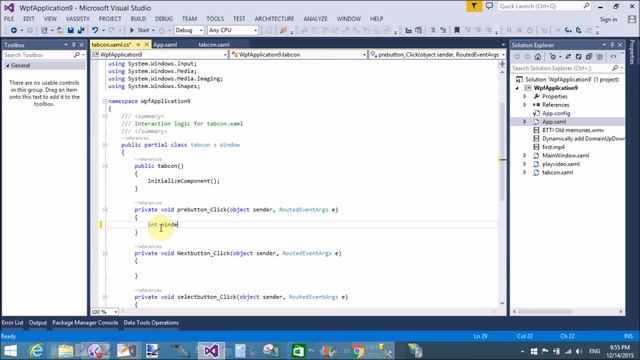 TabControl with customized TabItem and event handling смотреть онлайн