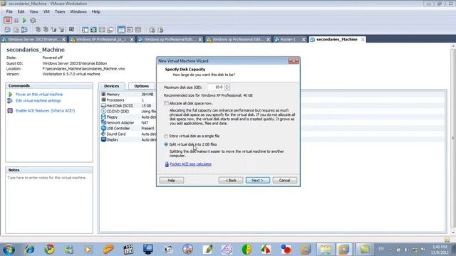 Install Windows xp and Windows server 2003 In VMware . смотреть онлайн