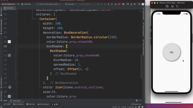 Flutter Shadow Widget | 3D Shadow Flutter | Button Shadow | Inner Box Shadow смотреть онлайн