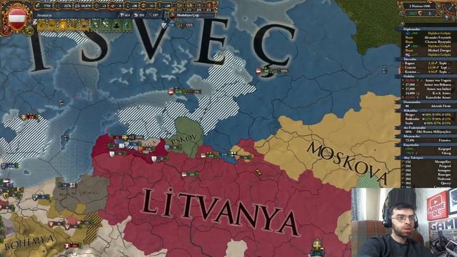 Europa Universalis IV Avusturya Bölüm 32 Kanunsuz Toprak Savaşı смотреть онлайн