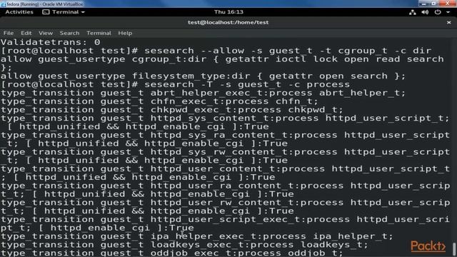 Advanced SELinux System Administration : Single-Step Analysis | packtpub.com смотреть онлайн
