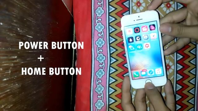 How To Take Screenshot In iPhone5/6/7 смотреть онлайн
